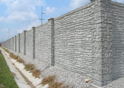 verti-crete commercial public utility wall